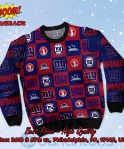 new york giants logos ugly christmas sweater 2 NcxMo