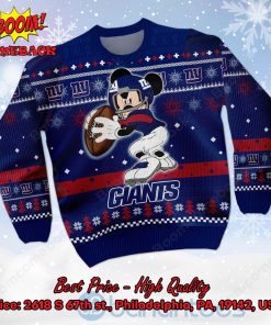 new york giants mickey mouse ugly christmas sweater 2 u0Xue