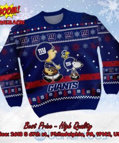 new york giants peanuts snoopy ugly christmas sweater 2 CF3a9