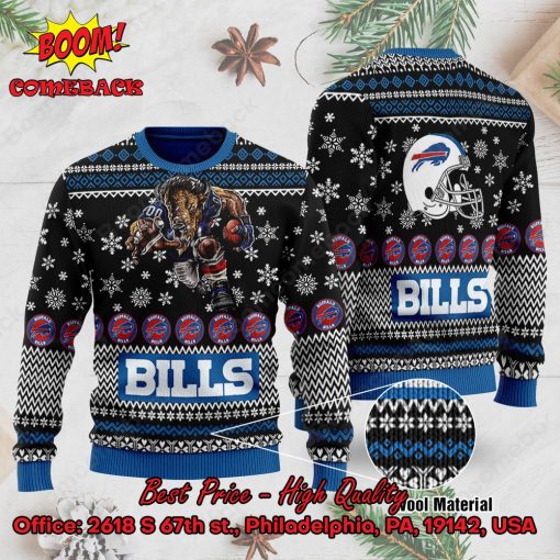 NFL Buffalo Bills player Ugly Christmas Sweater