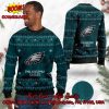 Philadelphia Eagles Disney Characters Personalized Name Ugly Christmas Sweater