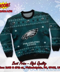 philadelphia eagles big logo ugly christmas sweater 2 21cCG