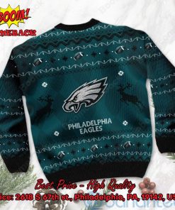 philadelphia eagles big logo ugly christmas sweater 3 LAkZq