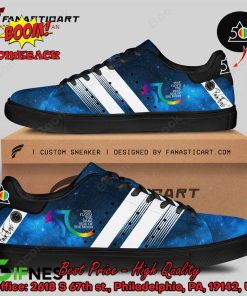 Pink Floyd 50th Anniversary The Dark Side of the Moon Style 1 Adidas Stan Smith Shoes