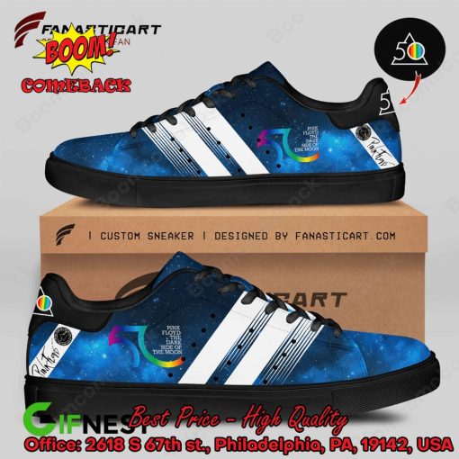 Pink Floyd 50th Anniversary The Dark Side of the Moon Style 1 Adidas Stan Smith Shoes