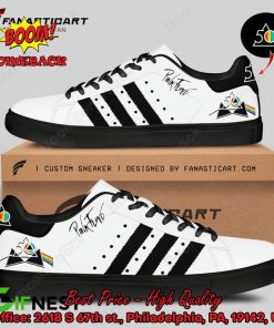 Pink Floyd Black Stripes Style 3 Adidas Stan Smith Shoes