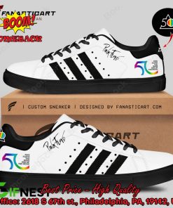 Pink Floyd Black Stripes Style 4 Adidas Stan Smith Shoes