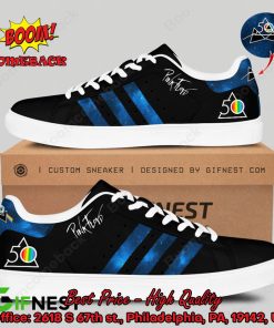 Pink Floyd Blue Sky Stripes Style 4 Adidas Stan Smith Shoes