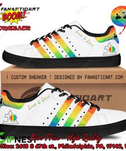 pink floyd lgbt stripes love is love style 1 adidas stan smith shoes 3 Ixtmq