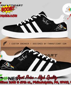 Pink Floyd White Stripes Style 3 Adidas Stan Smith Shoes