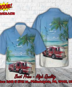 Potomac Valley Fire Company Sharpsburg Maryland Hawaiian Shirt