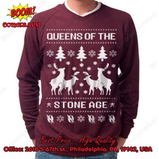 Queens Of The Stone Age Rock Band Christmas Jumper