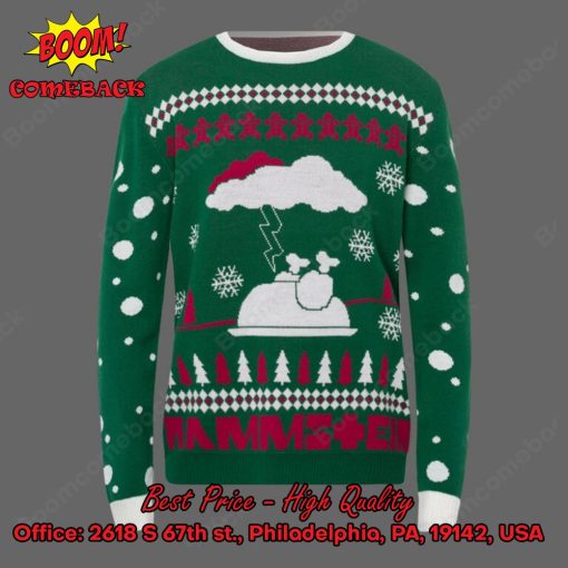 Rammstein Christmas Knitted Ugly Sweater
