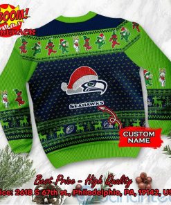 seattle seahawks grateful dead santa hat ugly christmas sweater 3 wp9eP