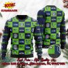 Seattle Seahawks Mickey Mouse Postures Ugly Christmas Sweater