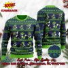 Seattle Seahawks Logos Ugly Christmas Sweater