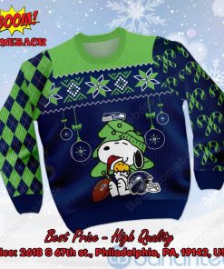 seattle seahawks peanuts snoopy ugly christmas sweater 2 45I12