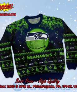 seattle seahawks santa claus in the moon ugly christmas sweater 2 GAEJ3