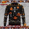 Skeleton Rib Cage Halloween Ugly Christmas Sweater