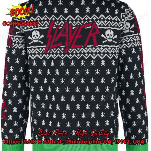 Slayer Metal Band Root Of All Evil Christmas Jumper