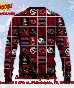 south carolina gamecocks logos ugly christmas sweater 3 iS4hp