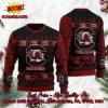 South Carolina Gamecocks Logos Ugly Christmas Sweater