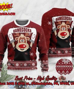 South Carolina Gamecocks Reindeer Ugly Christmas Sweater