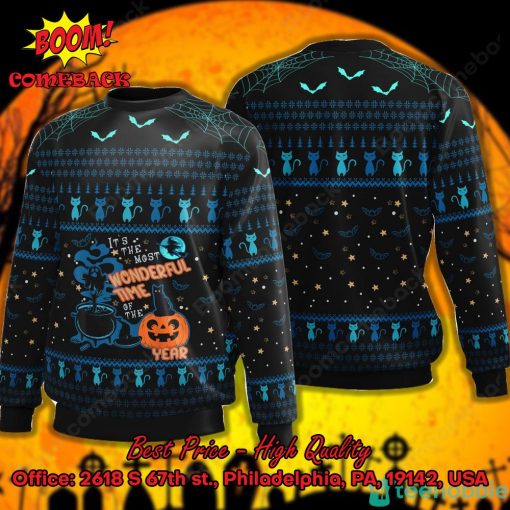 Spooky Season It’s the Most Wonderful Time of the Year Halloween Ugly Christmas Sweater