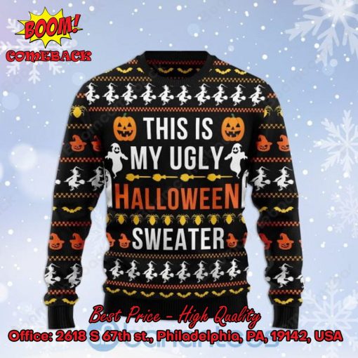 This Is My Ugly Halloween Christmas Sweater