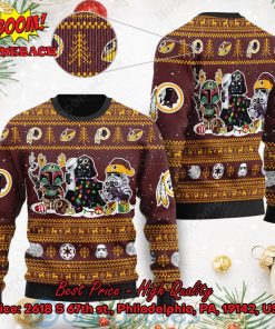 Washington Redskins Star Wars Ugly Christmas Sweater