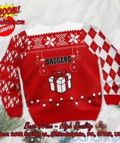wisconsin badgers christmas gift ugly christmas sweater 3 wm4vk