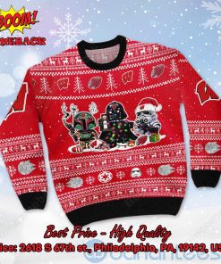 Wisconsin Badgers Star Wars Ugly Christmas Sweater