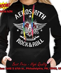 Aerosmith Rock Band Authentic Rock And Roll 3d Printed Hoodie