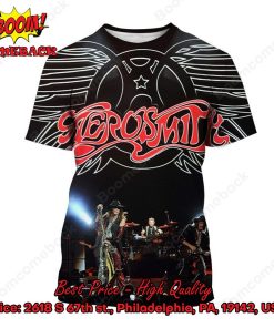 Aerosmith Rock Band Performance 3d Printed T-shirt Hoodie