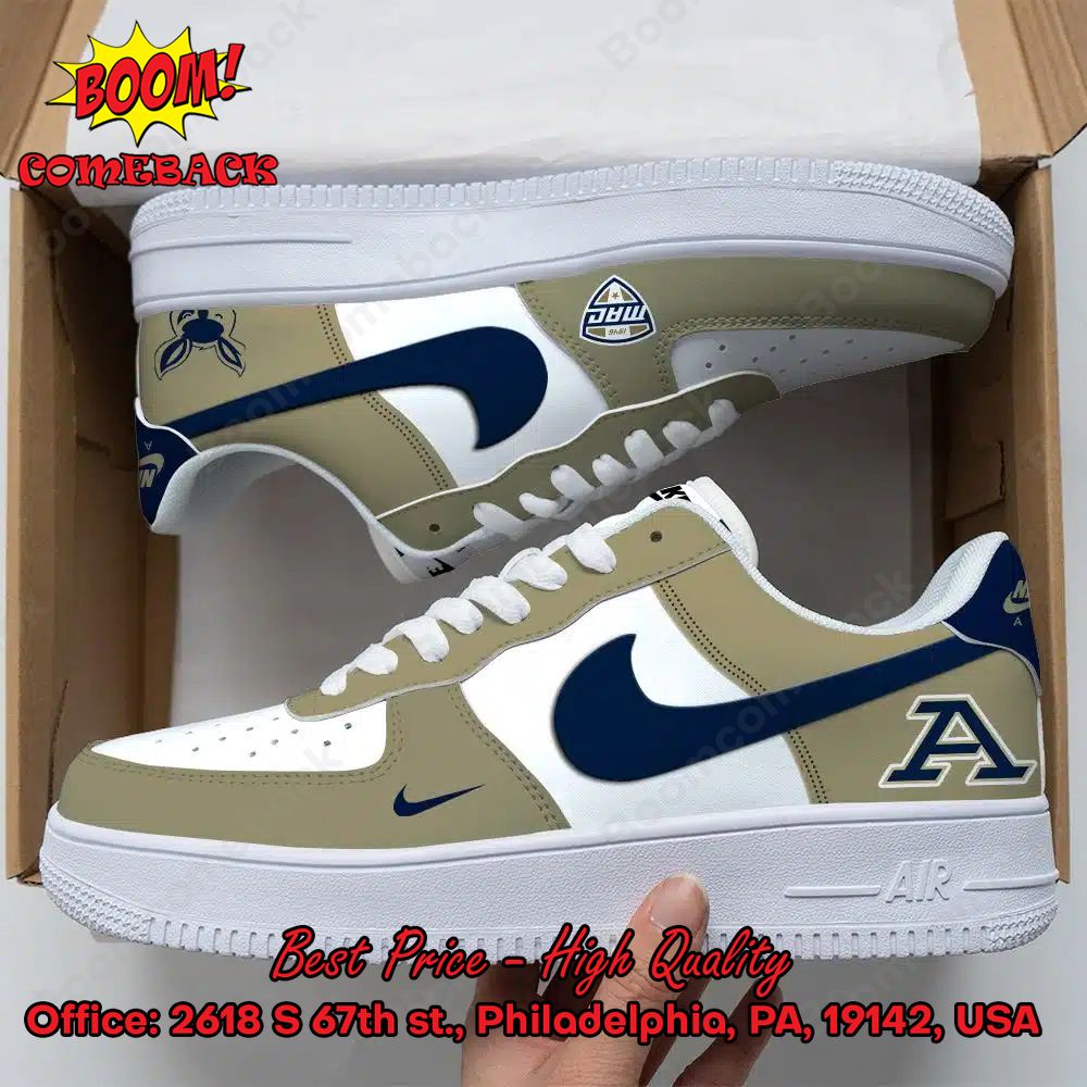 Akron Zips NCAA Nike Air Force Sneakers