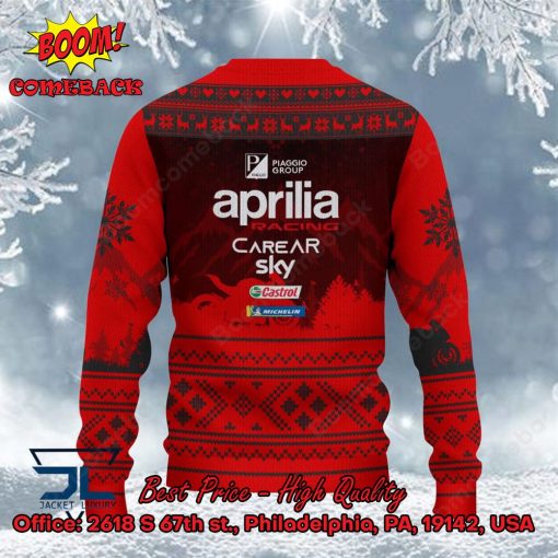 Aprilia Racing Ugly Christmas Sweater