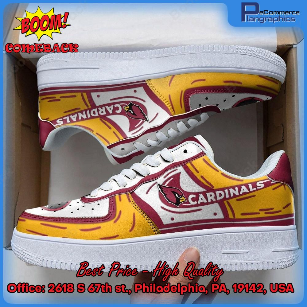 Arizona Cardinals Nike Air Force 1 Shoes