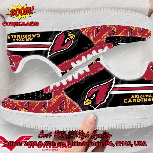 Arizona Cardinals Personalized Name Style 1 Air Force 1 Shoes