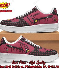 Arizona Cardinals Personalized Name Style 1 Nike Air Force 1 Shoes