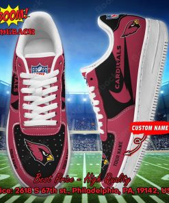 Arizona Cardinals Personalized Name Style 2 Nike Air Force 1 Shoes