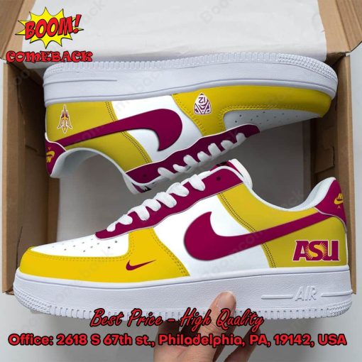 Arizona State Sun Devils NCAA Nike Air Force Sneakers