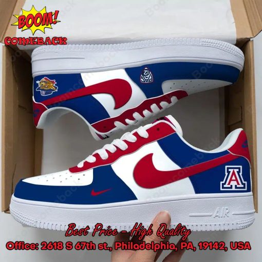 Arizona Wildcats NCAA Nike Air Force Sneakers
