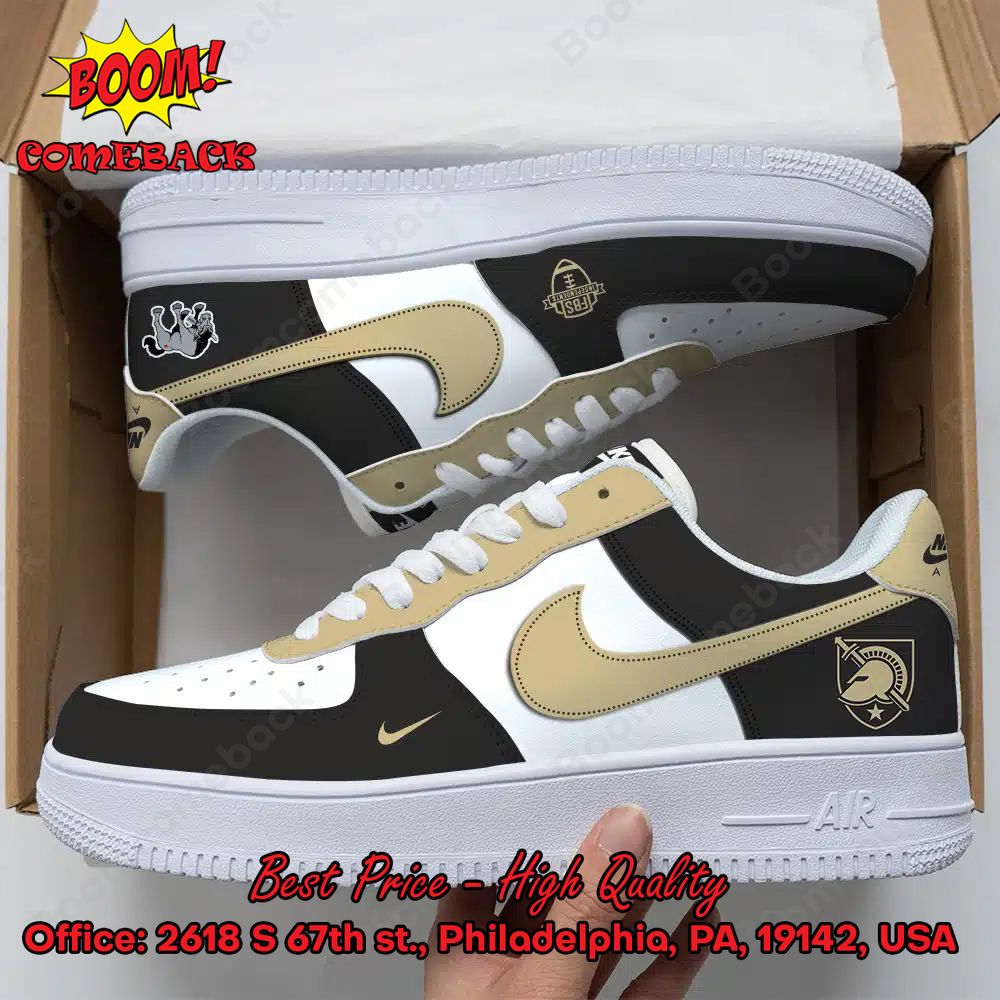 Army Black Knights NCAA Nike Air Force Sneakers