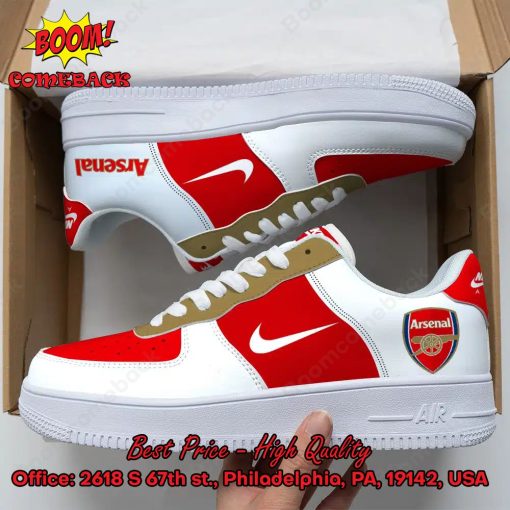 Arsenal Amazing Nike Air Force Sneakers