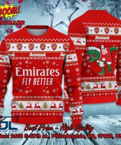 Arsenal Mascot Ugly Christmas Sweater