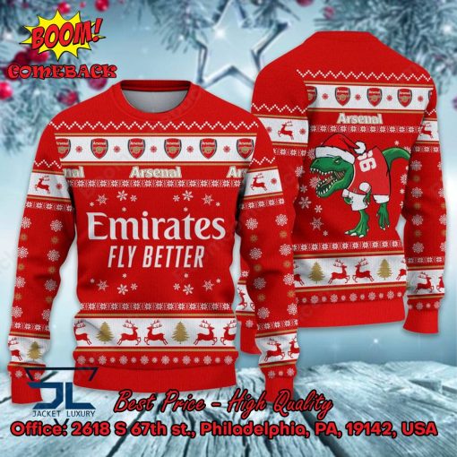 Arsenal Mascot Ugly Christmas Sweater