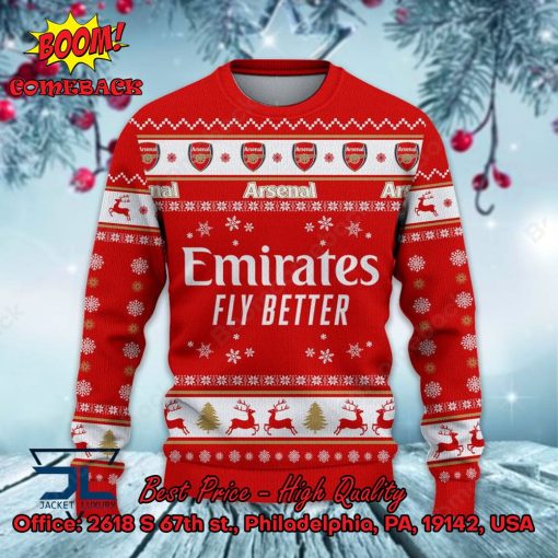 Arsenal Mascot Ugly Christmas Sweater