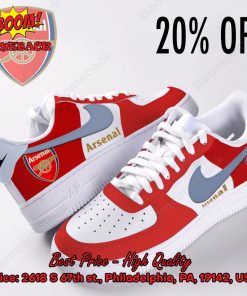 Arsenal Trending Nike Air Force Sneakers