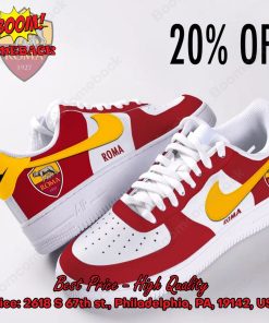 AS Roma Luxury Nike Air Force Sneakers