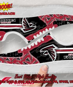 Atlanta Falcons Personalized Name Style 1 Air Force 1 Shoes